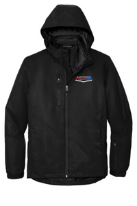 NYOA Port Authority® Vortex Waterproof 3-in-1 Jacket BLACK